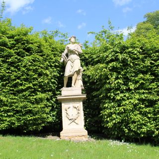Sculpture Depicting Ceres In Belvoir Castle Sculpture Garden (one Of Seven Statues)