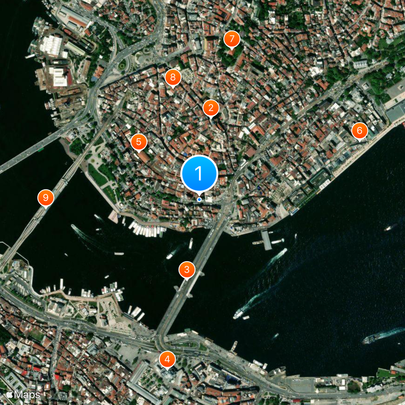 Galata Map