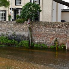 Garden Wall Of No 21 Bridge House