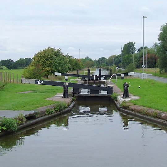 Trent and Mersey Canal Lock Number 69