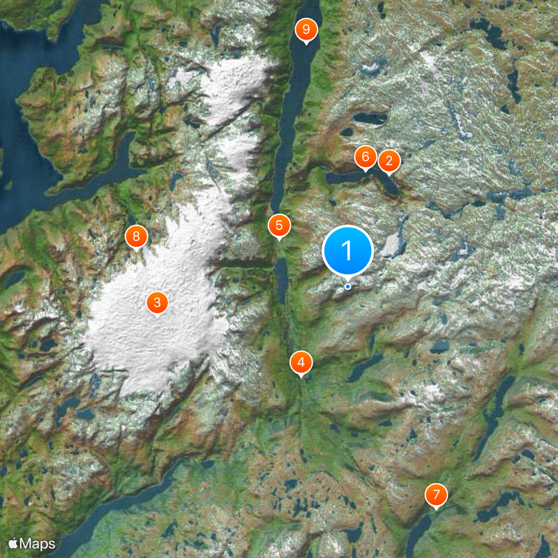 Odda Municipality Map