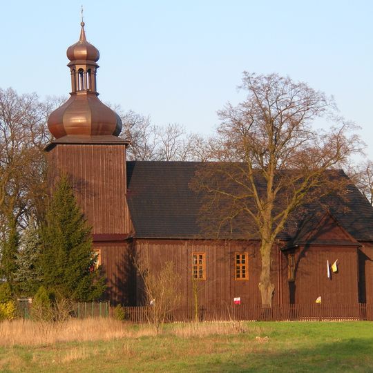 All Saints church in Orchowo