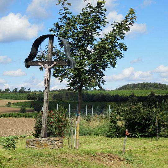 Holzkreuz beim Hochbehälter Mollands