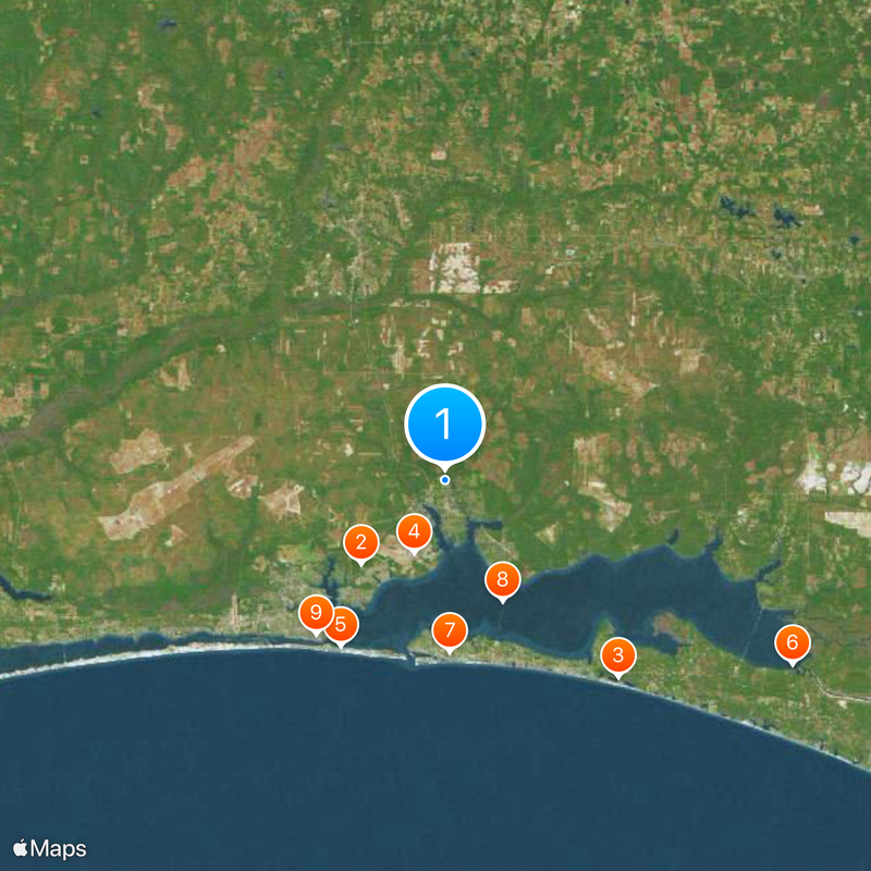Northwest Florida State College Map