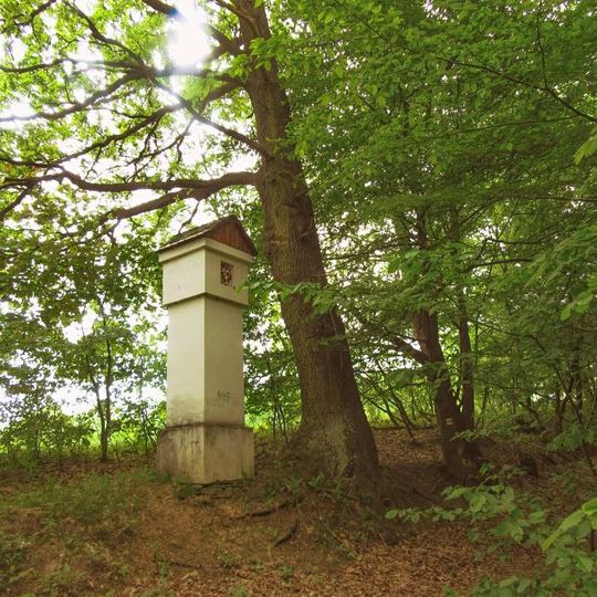 Boží muka východně od Radíkova v lese