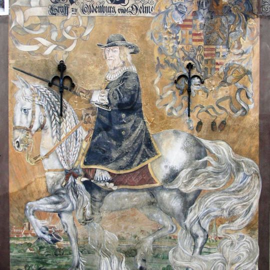 Wandbild des Grafen Anton Günther