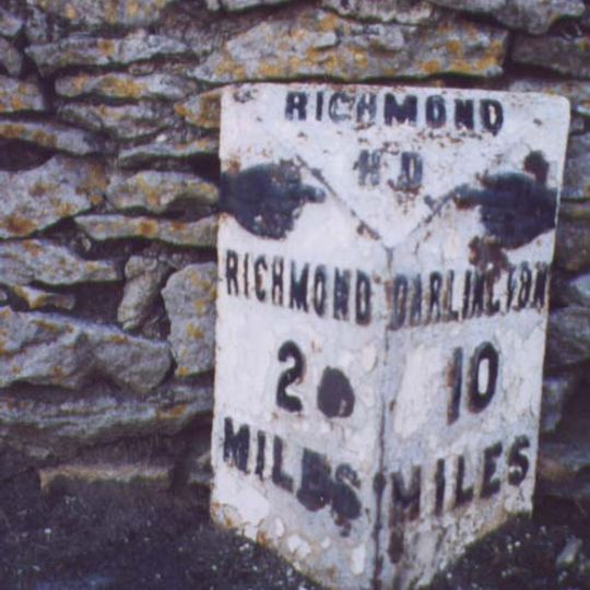 Milepost Approximately 10 Metres East Of School House