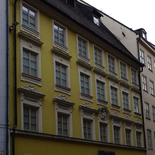Spätbarocke Fassade