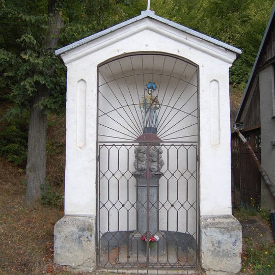 Výklenková kaplička svatého Jana Nepomuckého