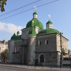 Christmas church in Ternopil