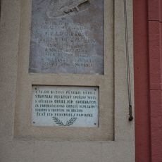 Pam. tabuľa partizánskeho boja