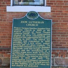 Zion Lutheran Church Historical Marker