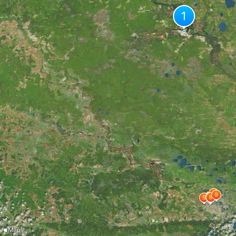 Tavda Map