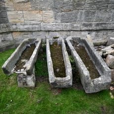 3 Stone Coffins To East Of South Aisle Of Church Of St Lawrence