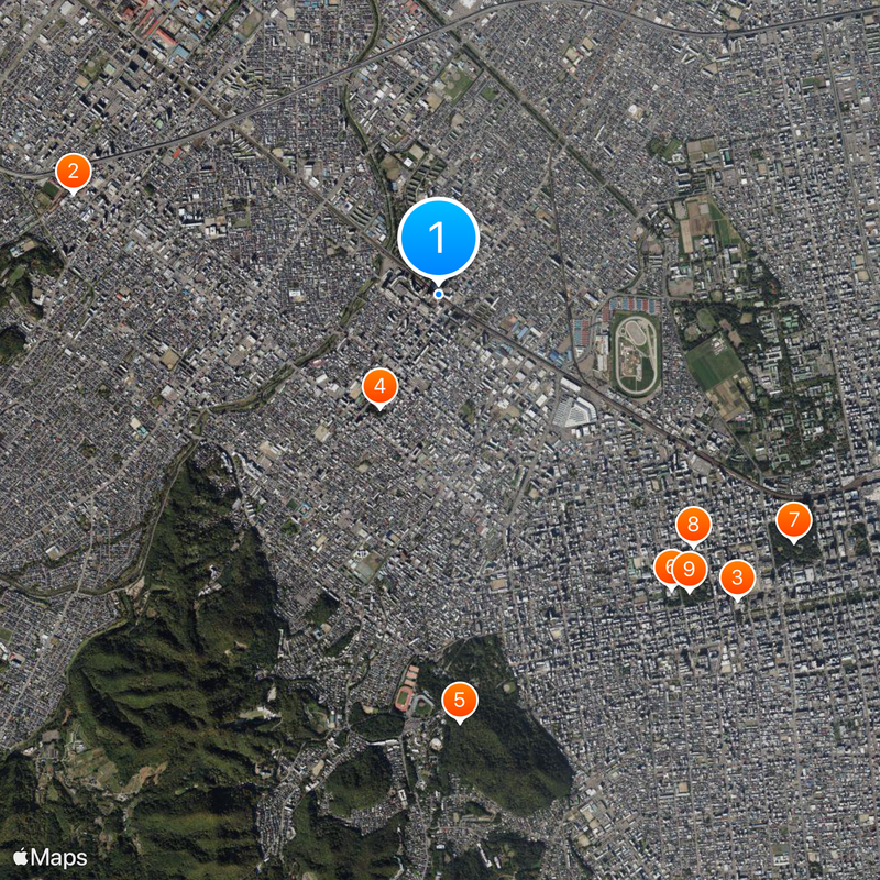 Kotoni Station Map