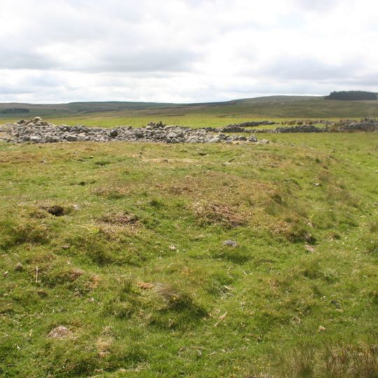 Round cairn cemetery 1000m north west of Heddon Hill