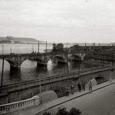Euskotren bridge over the Bidasoa