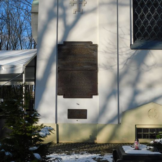 Pamětní desky vojákům Dobrovolnické armády v Rusku na Olšanech