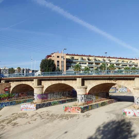 Bridge over Rambla del Poyo between Catarroja and Massanassa