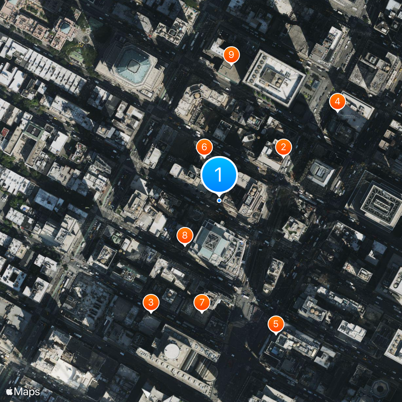 Walter Kerr Theatre Mappa