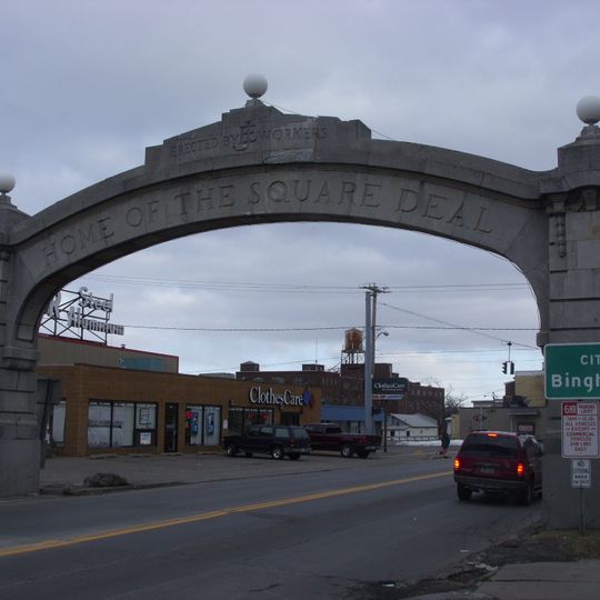 Johnson City Square Deal Arch