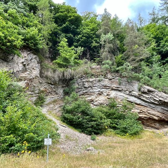 Kieselschieferabbau Kleine Leuchte