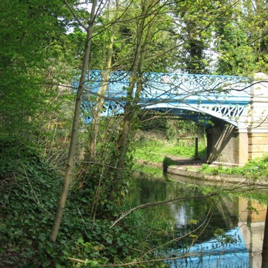 Bridge Over Canal In Grounds Of Halton House