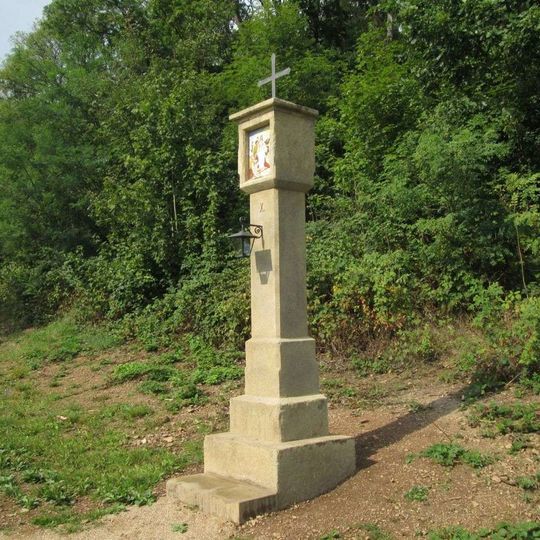 Křížová cesta u Radnic - 10. zastavení