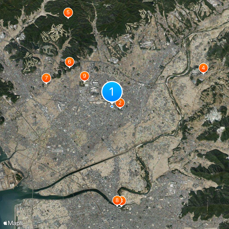 Toyokawa Academy Map