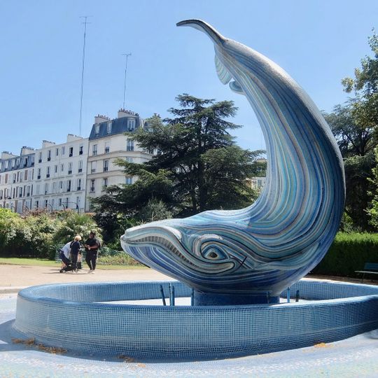 Fontaine de la Baleine Bleue