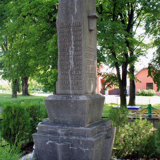 World War I memorial in Podluhy