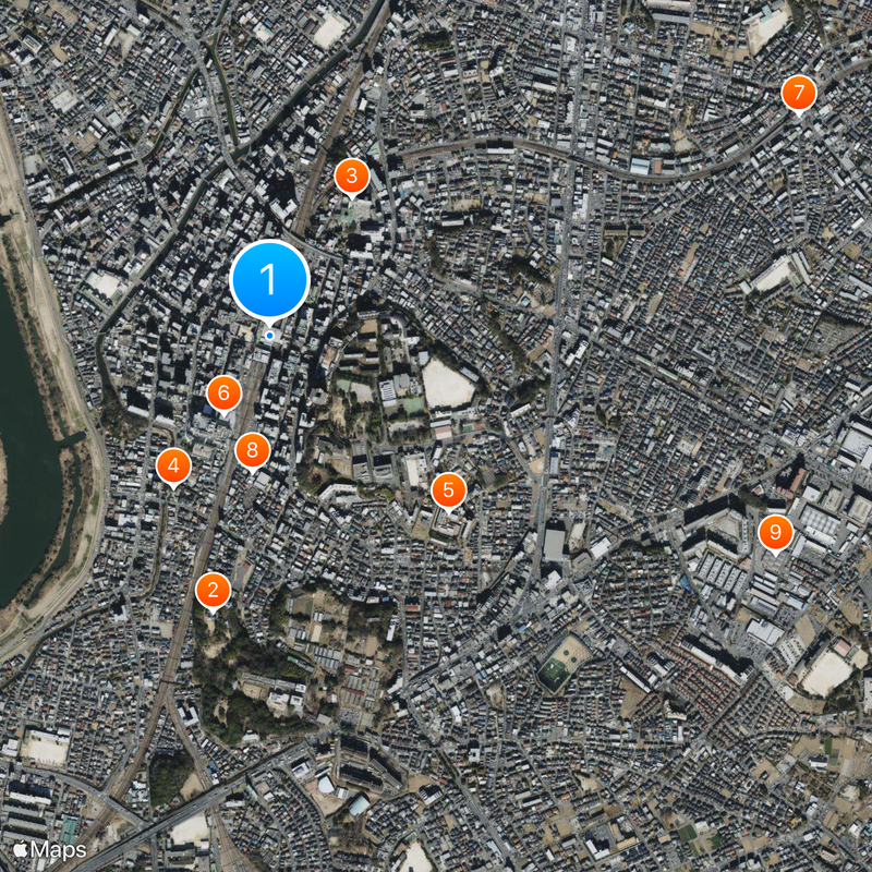 Matsudo Station Map