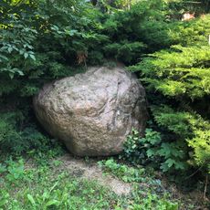 Glacial erratic rock in Eilenburg