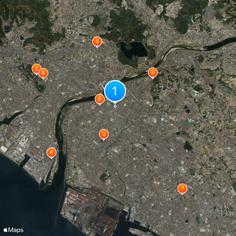 Kakogawa Station Map
