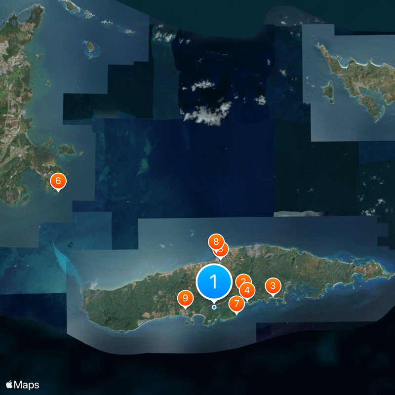 Puerto Mosquito Map