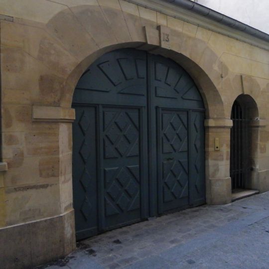 Immeuble, 13 rue Quincampoix