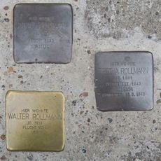 Stolperstein en memoria de Julius Rollmann