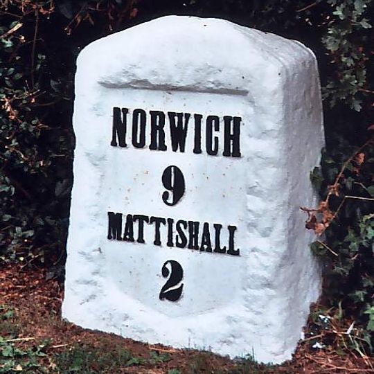 Milestone 2 Miles From Mattishall