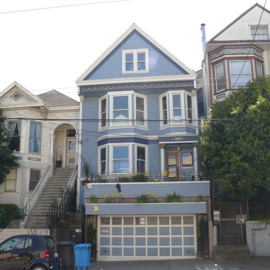 Maison bleue, San Francisco