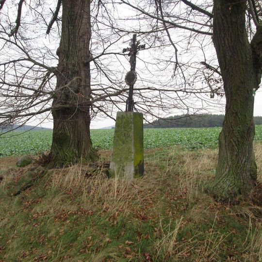 Kříž severně od Těšovic