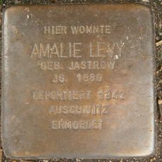 Stolperstein dedicated to Amalie Levy
