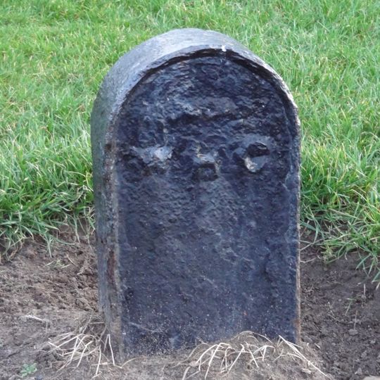 Boundary Marker 20 Metres West Of Number 1 The Coastguard House