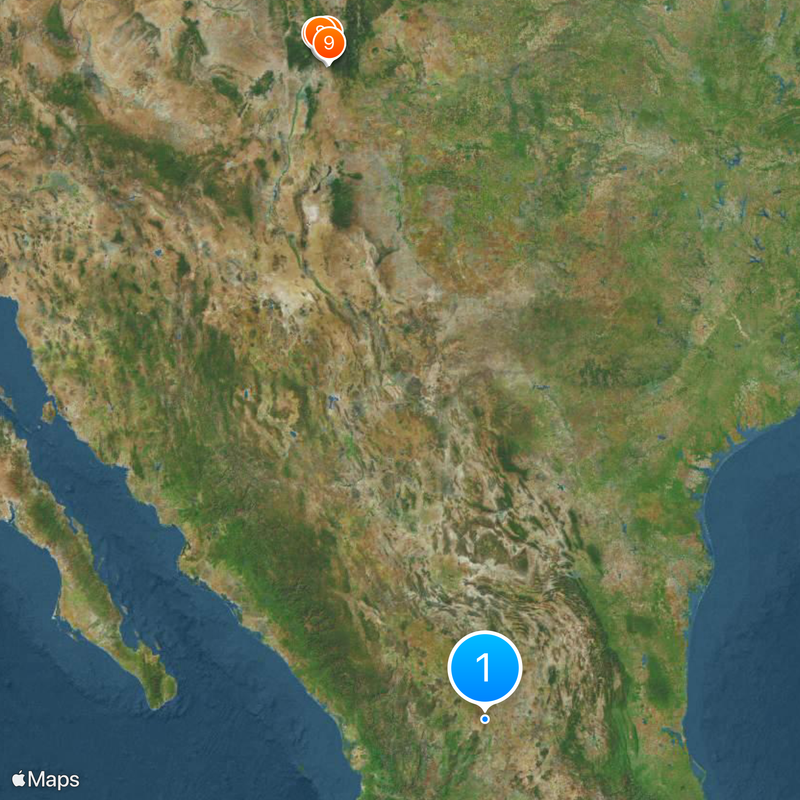 El Camino Real de Tierra Adentro Map