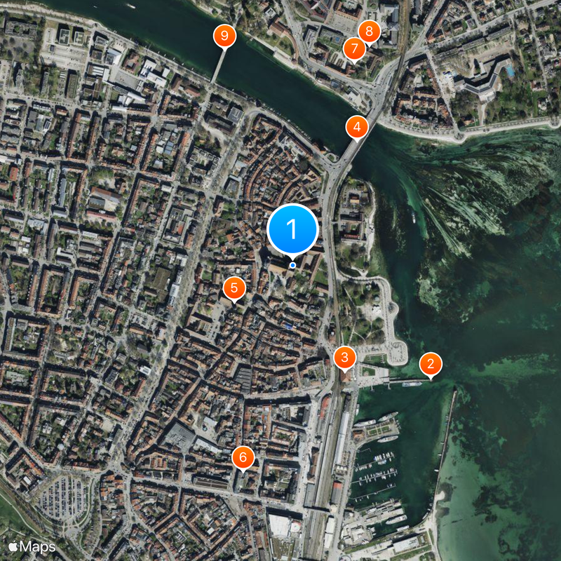 Konstanz Minster Mapa