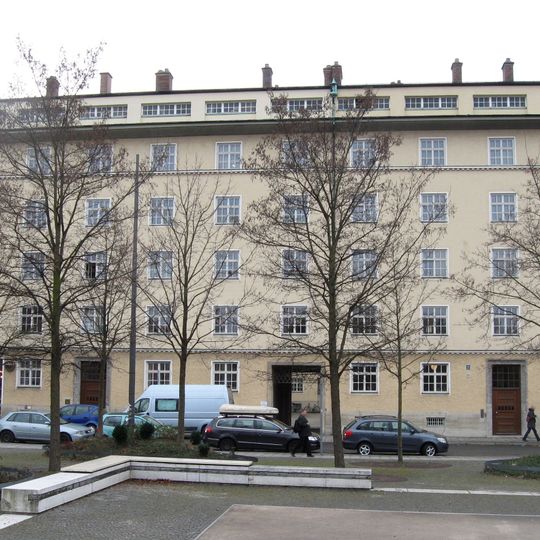 Teil eines Mietshausblockes