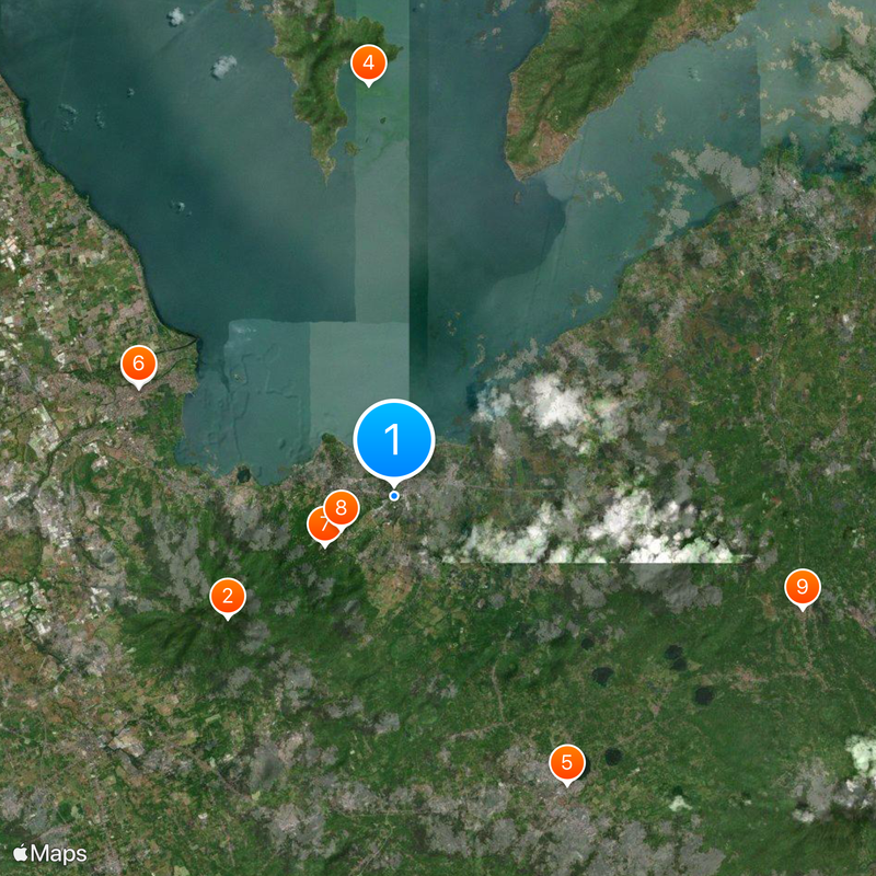 University of the Philippines Open University Map
