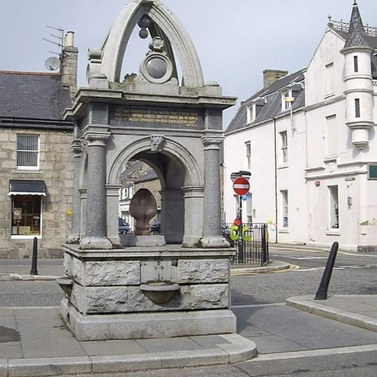 Fountain, The Square, Huntly