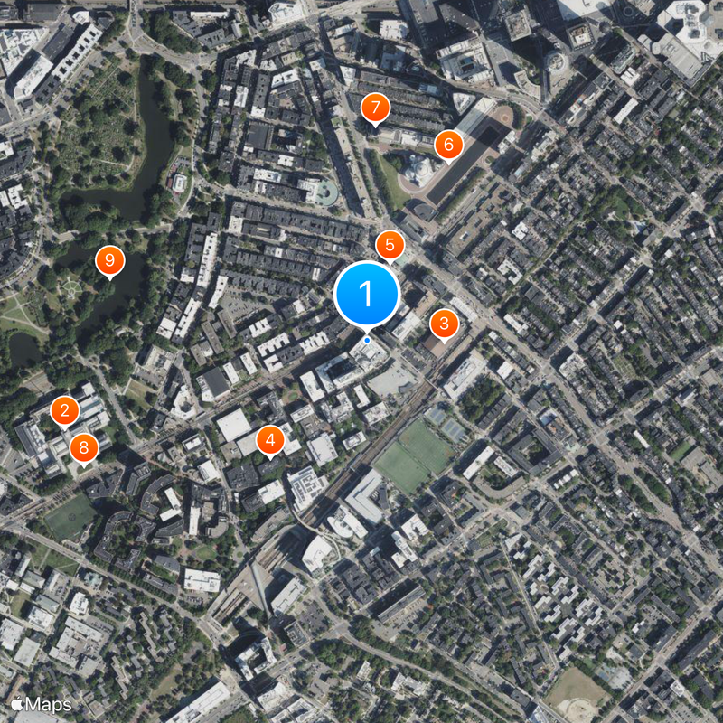 New England Conservatory Map