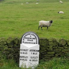 Milestone 200 Metres To South West Of Junction With Turner Lane