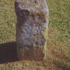 Milestone, Ashford Road; at jct with Chalk Avenue